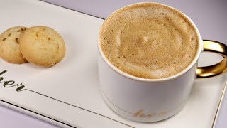 Creamy CoffeeHow to make Creamy milk Coffee Frothy Coffee By Recipes of the World [upl. by Bakerman]