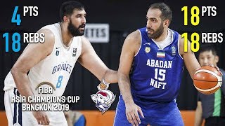 Sim Bhullar 布拉辛巴 vs Hamed Haddadi 哈达迪حامد حدادی Full Duel Highlights 250919 EPIC 1080p [upl. by Rae790]