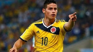 El Mejor Gol del Mundial James Rodriguez Colombia vs Uruguay 20 Copa del Mundo 2014 HD [upl. by Bevis]