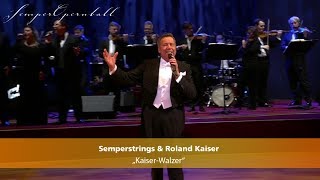 Semperstrings amp Roland Kaiser quotKaiserWalzerquot  Semperopernball 2019  MDR [upl. by Iram499]