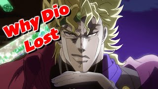 Why Dio ACTUALLY Lost to Jotaro [upl. by Kyre]