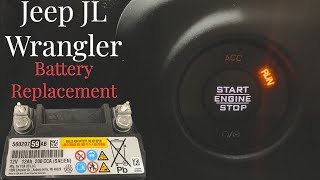 How To Replace Jeep JL Main amp Aux Battery The Easy Way Test amp Guide [upl. by Sivra]