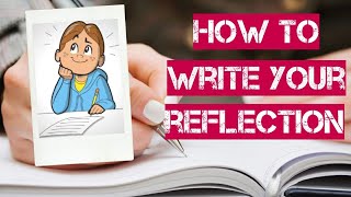 How to write your Reflection  CSEC Portfolio Entry  FNH [upl. by Darsey]