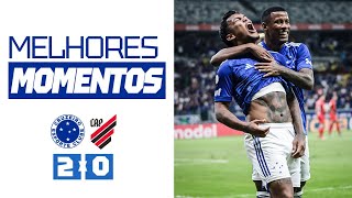 ðŸ¦Šâš½ MELHORES MOMENTOS  Cruzeiro 2 x 0 AthleticoPR [upl. by Refitsirhc523]