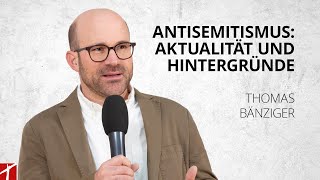 «Antisemitismus Aktualität und Hintergründe»  Thomas Bänziger  12 Dezember 2023 [upl. by Taimi]