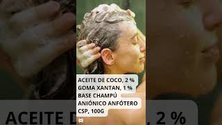 Fórmula de champú con aceite de coco el secreto para un cabello suave y sedoso [upl. by Libbi]