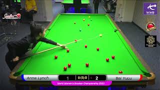 Anna Lynch vs Bai YuLu  Cue Ball Path AI [upl. by Colinson]