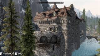 Riverwood Keep  SkyrimSpecial Edition House Mod [upl. by Soma]