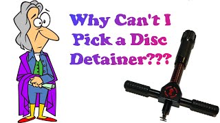 quotWhy Cant I Pick a Disc Detainer Lockquot  How Disc Detainer locks work and how to pick them [upl. by Arutak443]