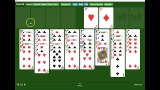 How to Play FreeCell Solitaire [upl. by Emelita771]