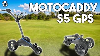 Motocaddy S5 GPS Golf Trolley Review [upl. by Ydnahs]