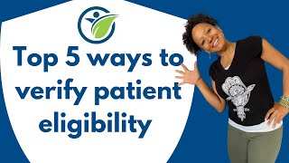 5 Ways to verify patient Insurance Eligibility  Medical Billing Terms [upl. by Mansfield]