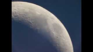 Panasonic Lumix DMCGF3 meade telescope moon [upl. by Norword]