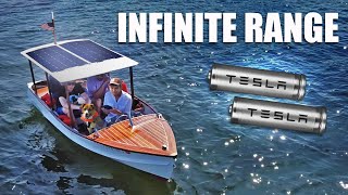 Making A SOLAR electric boat infinite range [upl. by Prasad272]