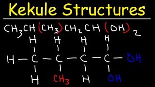 Kekule Structures and Condensed Structures [upl. by Latimer]