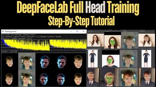 DeepFaceLab Head Training Tutorial StepbyStep Guide to Creating Your Own DFM Model for Head Swaps [upl. by Aylat803]