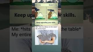 Crow🗿🐦😂 my hand✋🏻⚡funny memes meme shorts [upl. by Pfosi333]