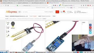 Tutoriel simple  Capteur humidité Arduino [upl. by Delwin977]