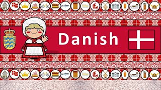 The Sound of the Danish language Numbers Greetings Words amp UDHR [upl. by Midian]