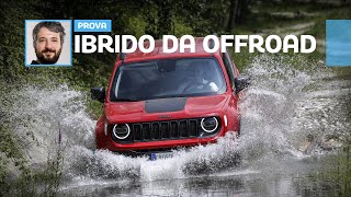 Jeep Renegade 4xe  Come va il SUV IBRIDO PLUGIN su asfalto e in fuoristrada [upl. by Daria554]