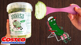 Grillo’s Pickles Fresh Dill Chips  Costco Product Review [upl. by Walford688]