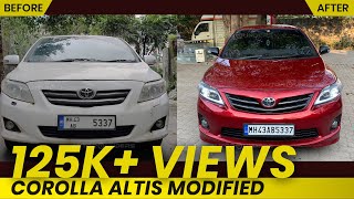 Magnificent Modification of Corolla Altis  Interior Exterior Modification by Autorounders [upl. by Itnaihc]