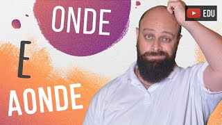 Onde ou Aonde Professor Noslen explica [upl. by Ahsinot765]