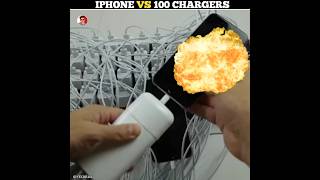 IPHONE VS 100 CHARGERS 🙀 [upl. by Aramat102]