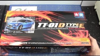 Tamiya 110 Subaru BRZ TT01D TypeE Drift Spec  58565 wwweModelscouk [upl. by Cantone251]