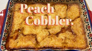 Top Winning Peach Cobbler Recipe [upl. by Nets]