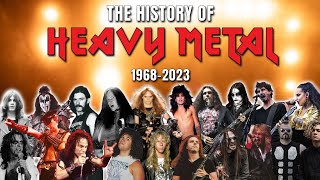 The History of Heavy Metal 1968  2023 [upl. by Chun84]