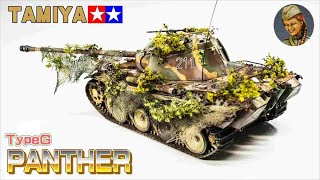 【148】PANTHER TYPE’G’【TAMIYA】 [upl. by Enywad]