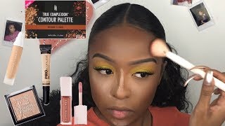 StepbyStep Beginner Makeup Tutorial  Makeup for Black Women  Lovevinni [upl. by Nahaj]