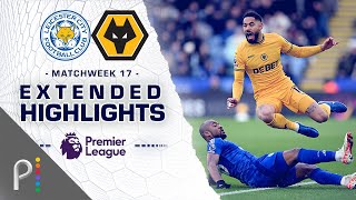 Leicester City v Wolves  PREMIER LEAGUE HIGHLIGHTS  12222024  NBC Sports [upl. by Krasner86]