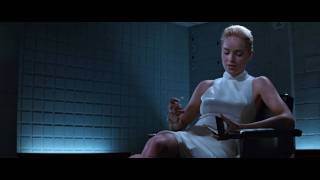 Basic Instinct  Detective Interview Scene 1080p HD [upl. by Ahsitneuq]