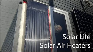 Solar Air Heater Designs and Construction [upl. by Aziar]