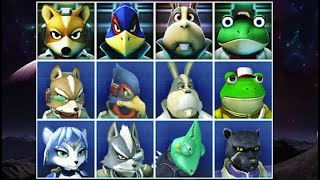 Super Smash Bros Ultimate  All Star Fox Smash Taunts [upl. by Ainav]