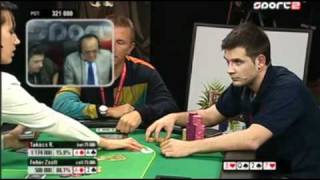 Budapest Poker Open 2009 döntő asztal 1 video [upl. by Aineg]