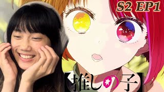 😍Oshi No Ko Season 2 Ep1 OPED Reaction  我推的孩子第二季 [upl. by Nacnud813]