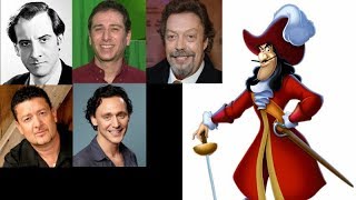 Animated Voice Comparison Captain Hook Peter Pan [upl. by Wivina804]