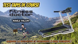 Test Tapis de Course  Falcon  Fitness Doctor ANTSORUN [upl. by Airehs]