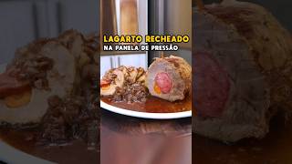 Receita de Lagarto Recheado na Panela de Pressão  Tv Receitas [upl. by Nilo]