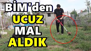 BİMDEN UCUZ ÇİM BİÇME MAKİNESİ ALDIK KÖPEĞİMİ MAHALLEYE GÖTÜRDÜM [upl. by Siriso]