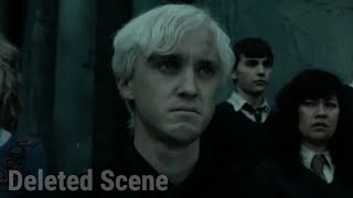 Draco throws Harry wand DELETED SCENE [upl. by Cherise]