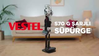 Vestel S70 G Şarjlı Süpürge [upl. by Einned613]