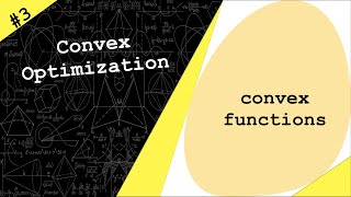 Lecture 3  Convex Functions  Convex Optimization by Dr Ahmad Bazzi [upl. by Eutnoj]