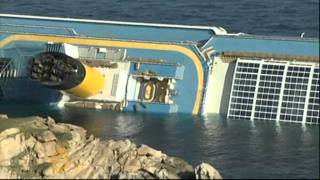 Sonia Gallego reports on the Costa Concordia accident [upl. by Okiam]