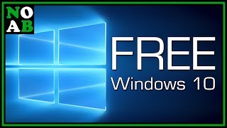 How to Get Windows 10 for FREE Unactivated 100 Free and Legal No Pirating [upl. by Tenaej]