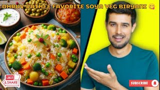 Dhruv Rathee Favourite Soya Veg Biryani  Soyabean Biryani  Soya Chunks cooking sunitaxsingh [upl. by Doownyl]