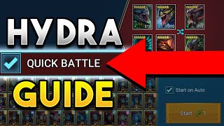 How to Build a HYDRA QUICK BATTLE TEAM in Raid Shadow Legends 2025 Update [upl. by Treat]